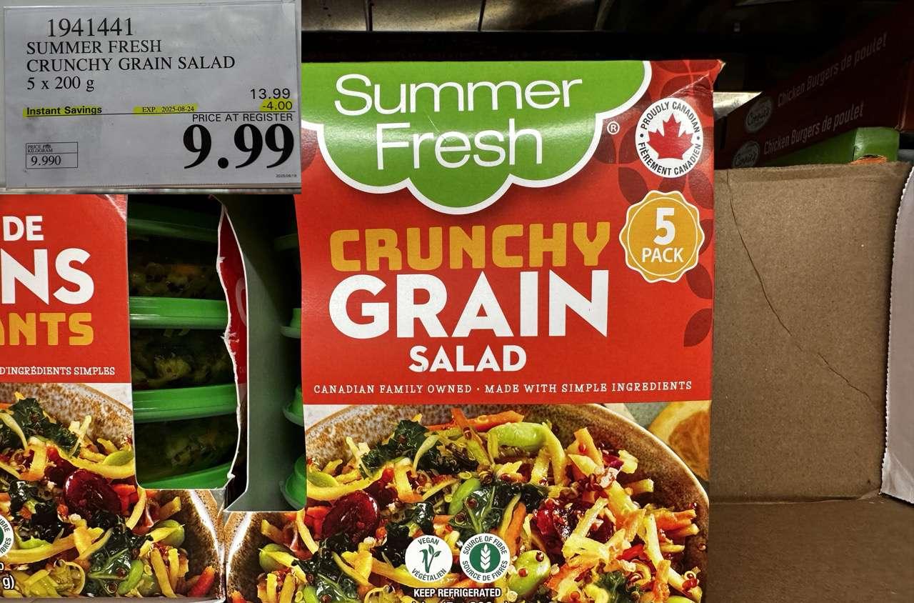 SUMMER FRESH CRUNCHY GRAIN SALAD 5 X 200G at Costco