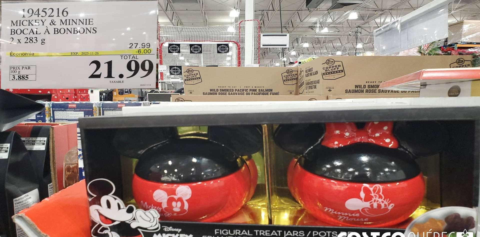 MICKEY & MINNIE BOCAL A BONBONS at Costco