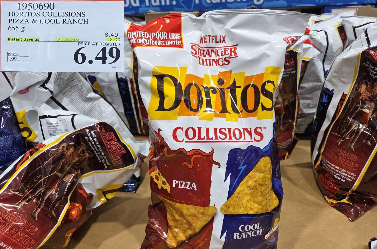 DORITOS COLLISIONS PIZZA & COOL RANCH 655G - Costco Canada deal - Save $2.00 - Food & Beverage