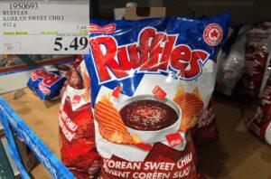RUFFLES KOREAN SWEET CHILI 612g at Costco