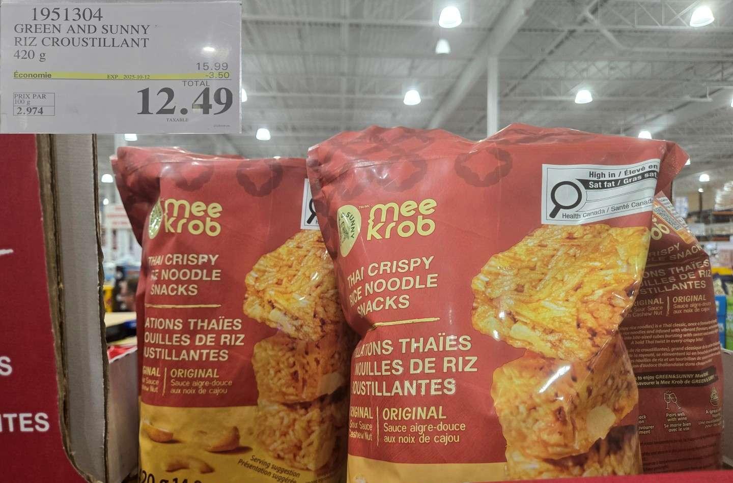 GREEN AND SUNNY  RIZ CROUSTILLANT 420 g at Costco