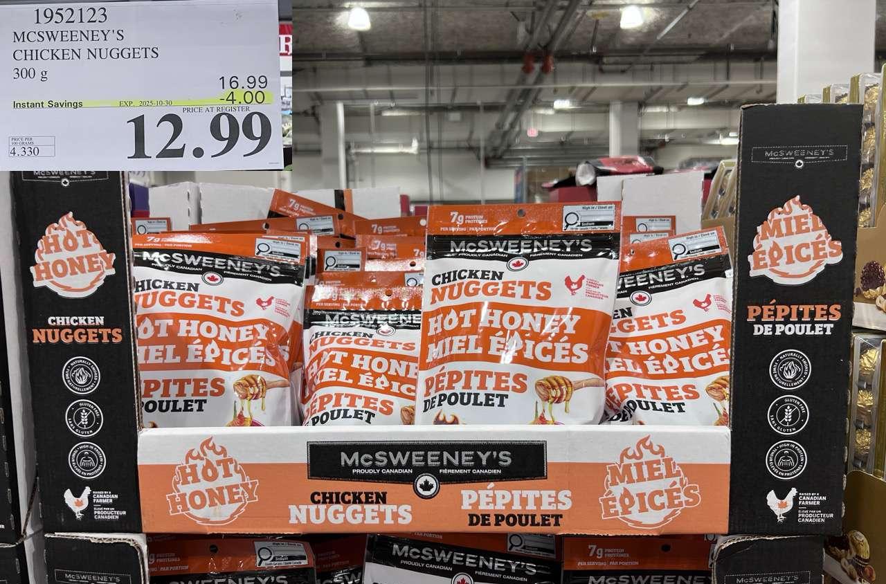 MCSWEENEY'S CHICKEN NUGGETS 300G - Costco Canada deal - Save $4.00 - Food & Beverage