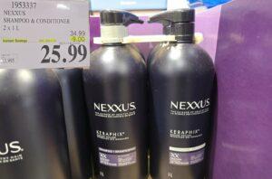 NEXXUS SHAMPOO & CONDITIONER 2 X 1L at Costco