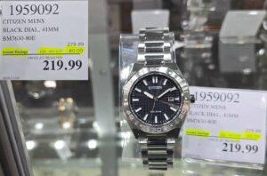 CITIZEN MENS BLACK DIAL, 41MM BM7630-80E EXP. 2025-1207 at Costco