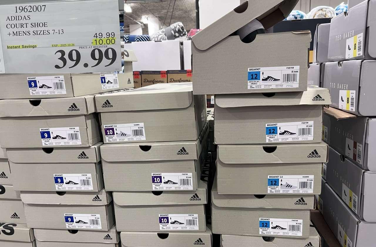 ADIDAS COURT SHOE MENS SIZES 7-13 at Costco