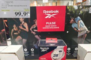 REEBOK PULSE SPORT SMARTWATCH GOLD at Costco