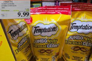 TEMPTATIONS JUMBO STUFF CHICKEN 1KG at Costco