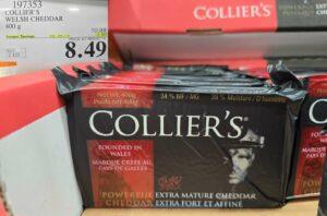 COLLIER'S WELSH CHEDDAR 400 G at Costco