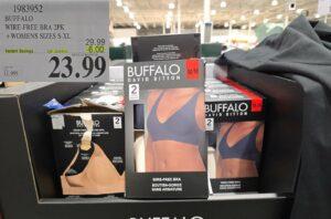 BUFFALO WIRE-FREE BRA 2PK +WOMENS SIZES S-XL at Costco