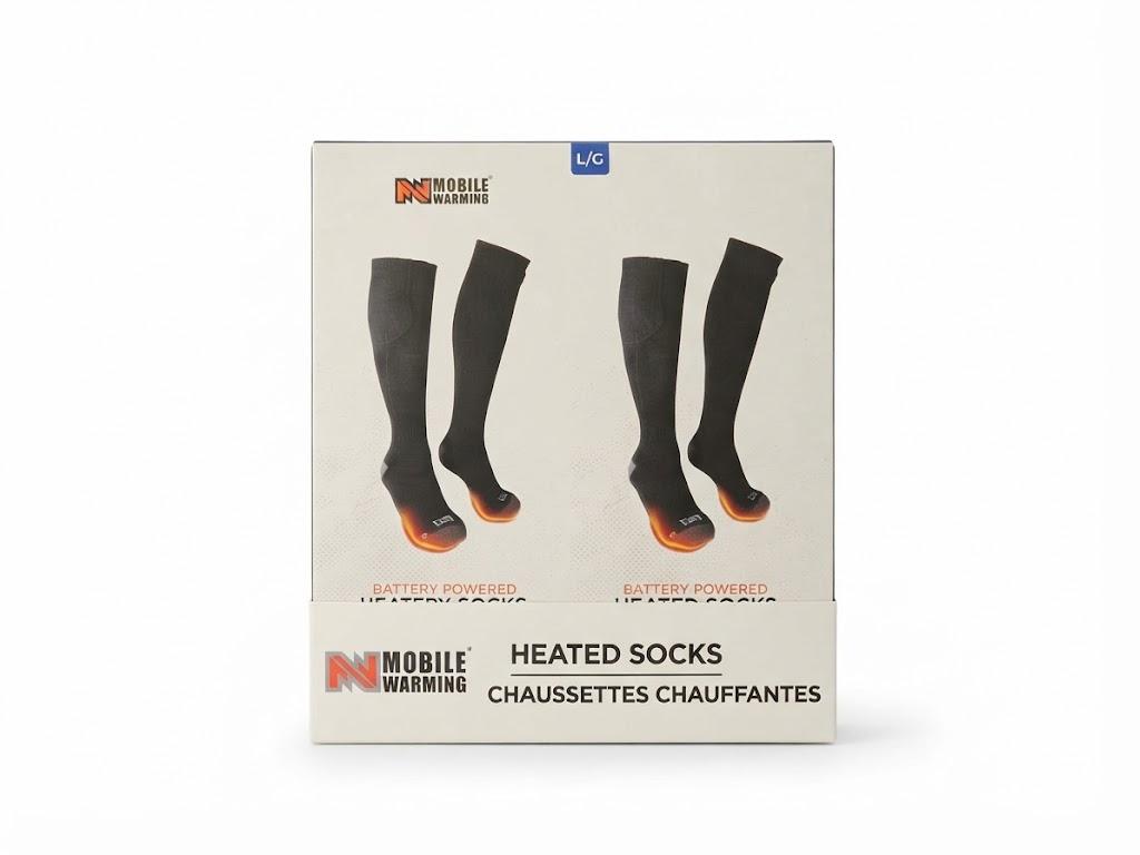 MOBILE WARMING HEATED SOCKS - Costco Canada deal - Save $10.00 - Clothing and Accessories