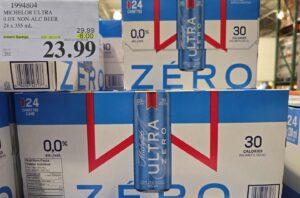 MICHELOB ULTRA 0.0% NON-ALC BEER 24 X 355ML - Costco Canada deal - Save $6.00 - Alcohol