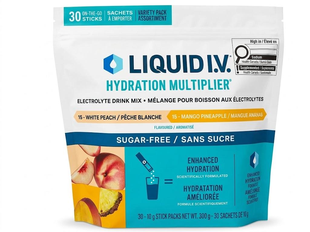 LIQUID I.V. HYDRATION VARIETY PACK - Costco Canada deal - Save $10.00 - Food & Beverage