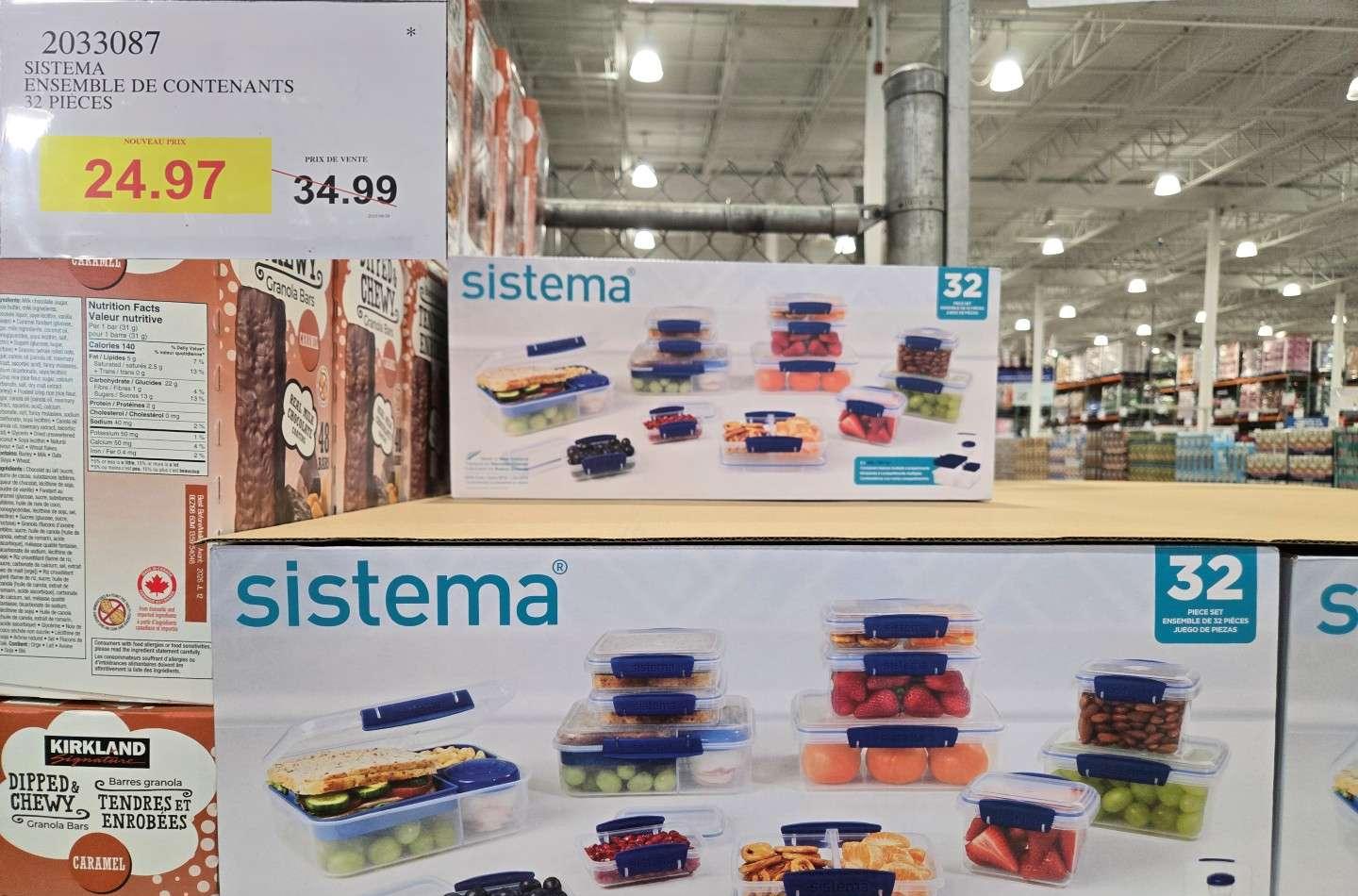 SISTEMA ENSEMBLE DE CONTENANTS  32 PIECES at Costco