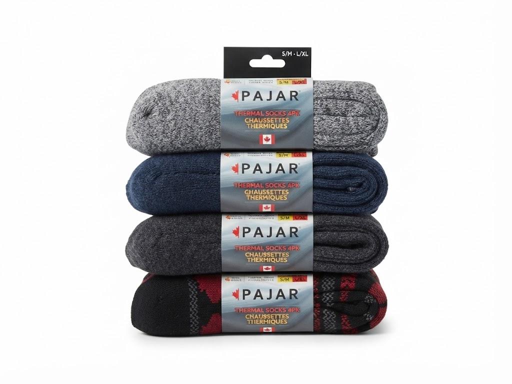 PAJAR THERMAL SOCKS 4PK - Costco Canada deal - Save $4.00 - Clothing and Accessories