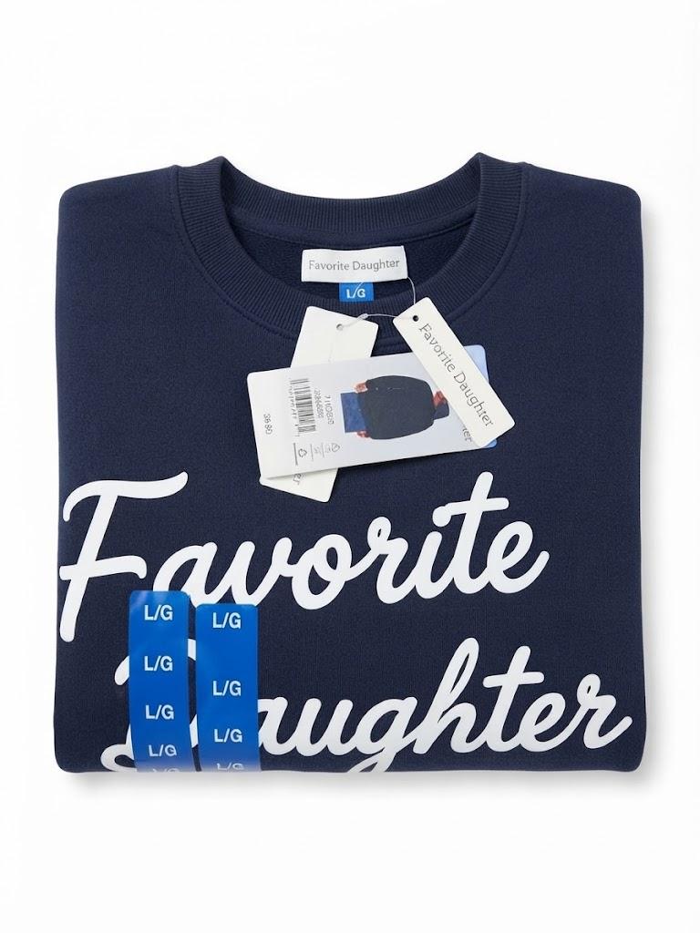FAVORITE DAUGHTER FLEECE CREWNECK - Costco Canada deal - Save $10.00 - Clothing and Accessories