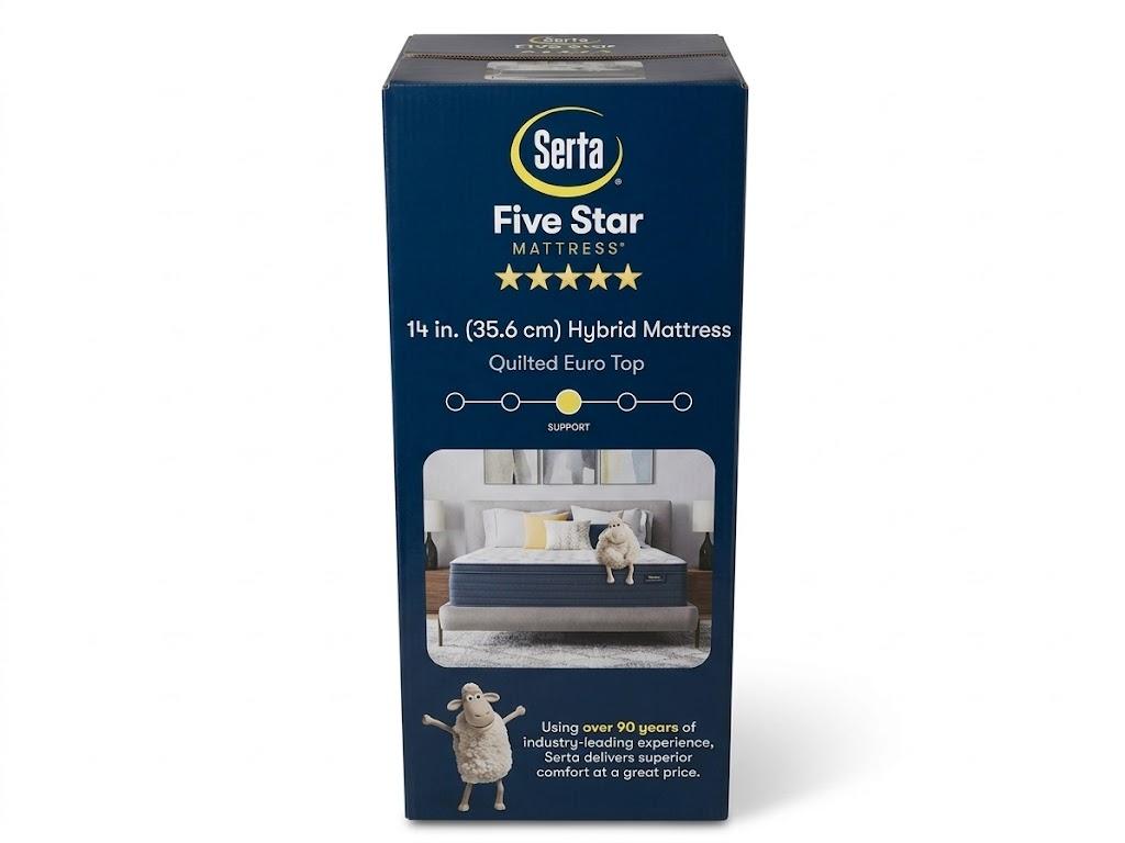 SERTA FIVE STAR HYBRID MATTRESS - Costco Canada deal - Save $150.00 - Household Essentials