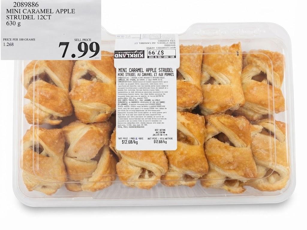 MINI CARAMEL APPLE STRUDELS - Costco Canada deal - Save $2.00 - Food & Beverage
