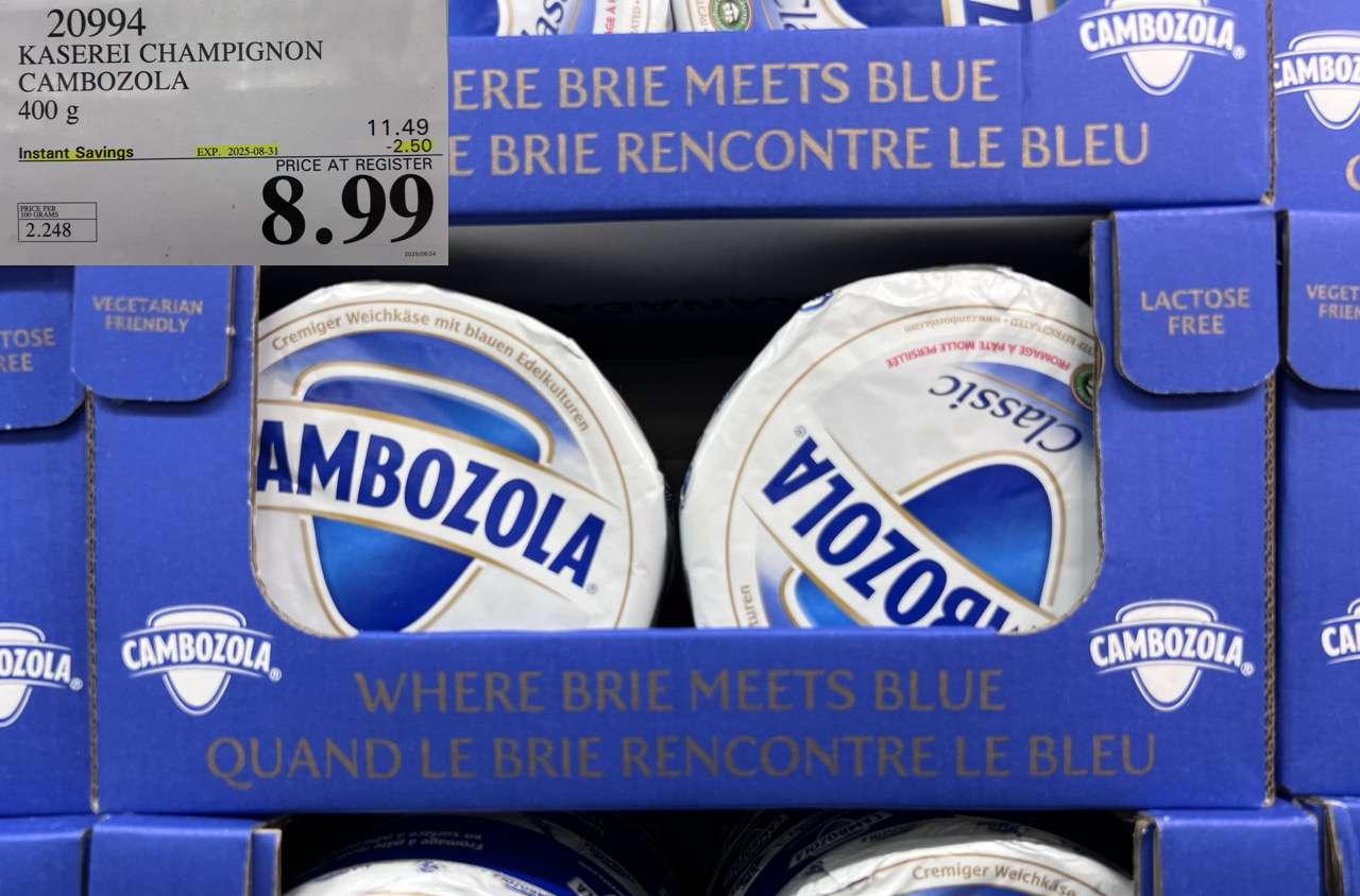 CAMBOZOLA CLASSIC 400 g at Costco