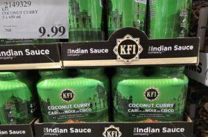 KFI COCONUT CURRY SAUCE 2 x 650 mL at Costco