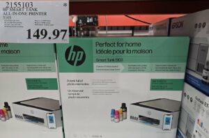 HP SMART TANK ALL IN ONE PRINTER 5103 at Costco