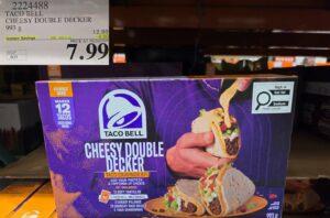 TACO BELL CHEESY DOUBLE DECKER TACO KIT 986G at Costco
