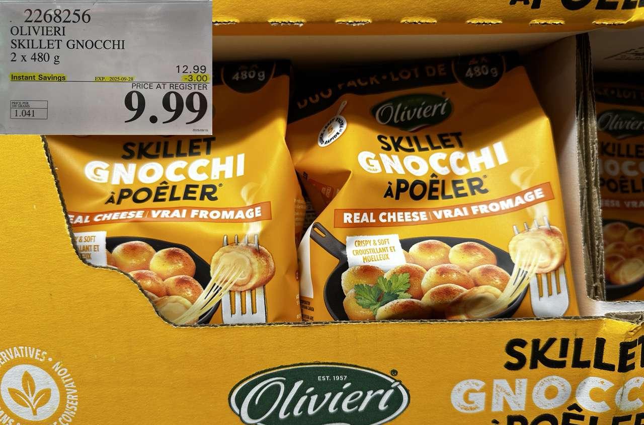 OLIVIERI SKILLET GNOCCHI 2 X 480G at Costco