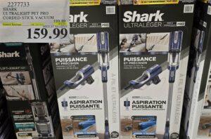 SHARK ULTRALIGHT PET PRO CORDED STICK VACUUM at Costco