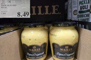 MAILLE DIJON MUSTARD 800 ML at Costco