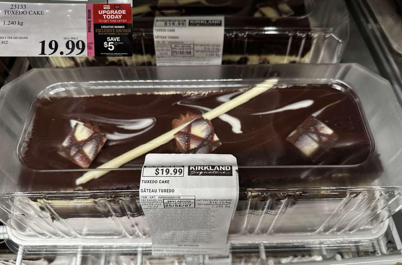 TUXEDO CAKE - Costco Canada deal - Save $5.00 - Food & Beverage
