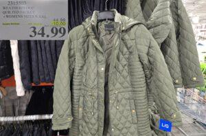 WEATHERPROOF QUILTED JACKET +WOMENS SIZES S-XXL at Costco