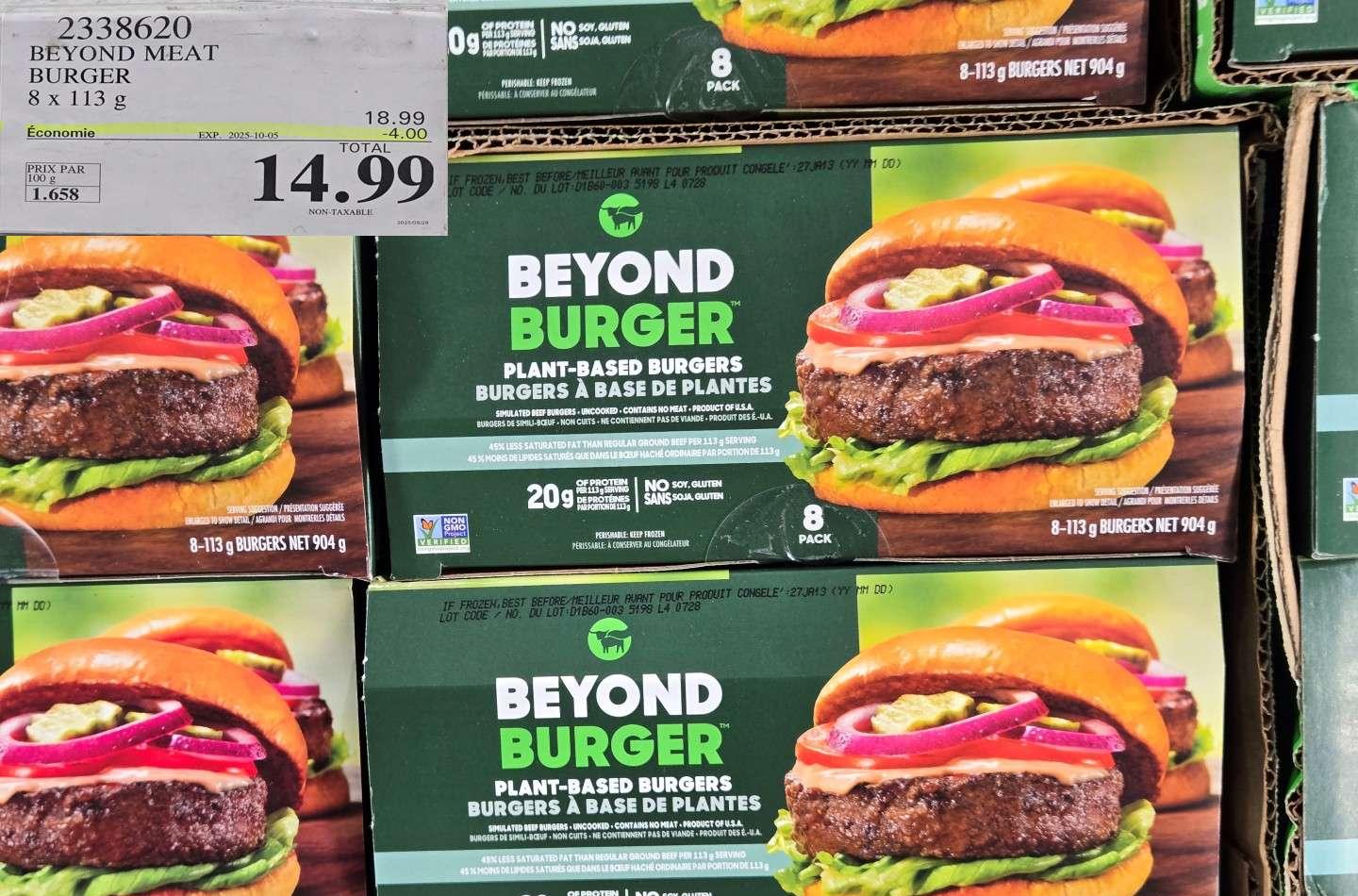 BEYOND MEAT BURGER at Costco