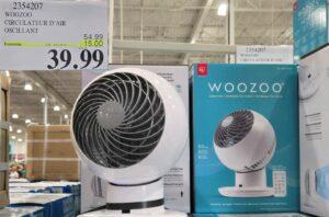 WOOZOO  CIRCULATEUR D'AIR  OSCILLANT at Costco