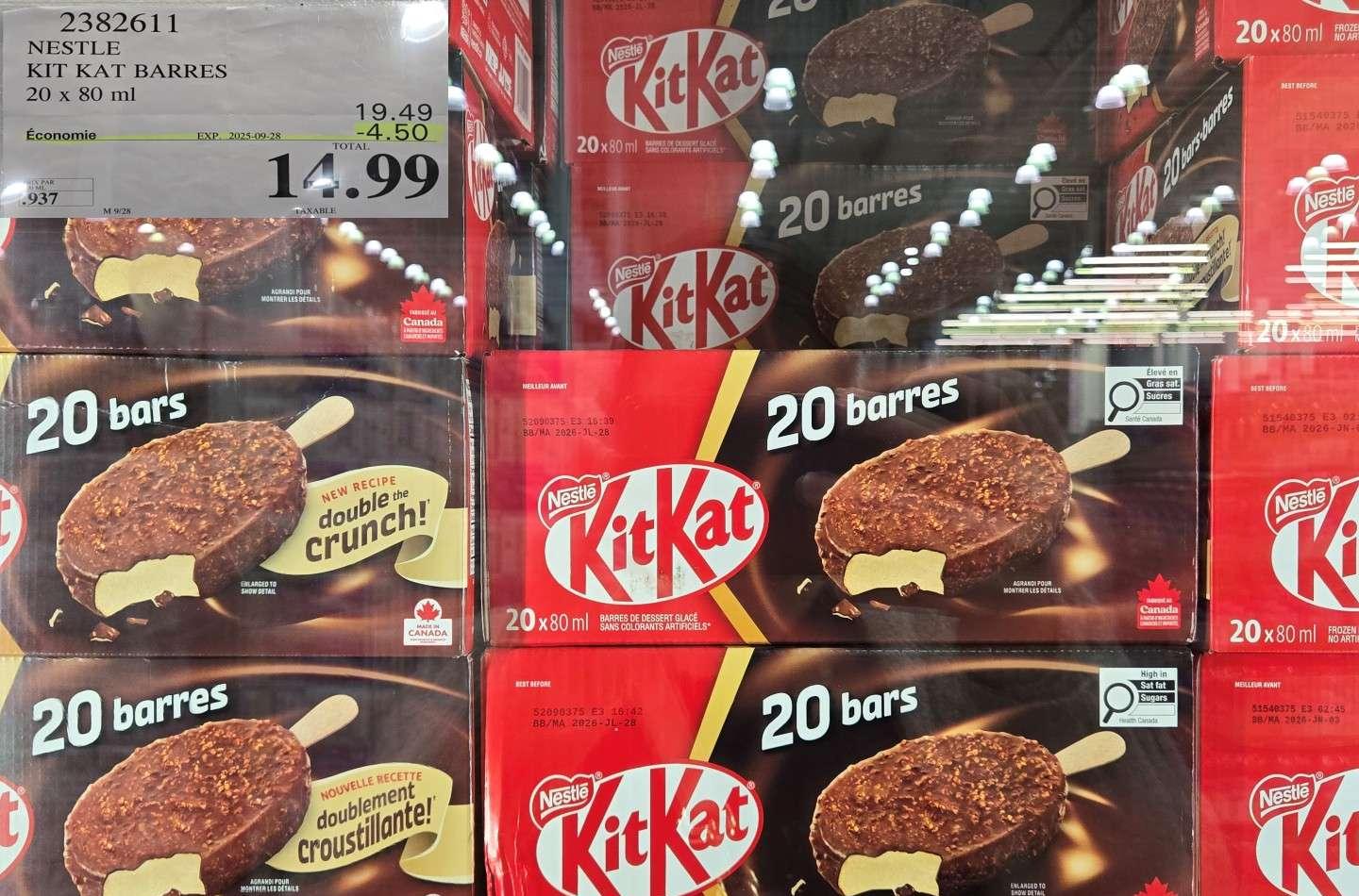 NESTLE KI IT-KAT BARRES 20 x 80 ml at Costco