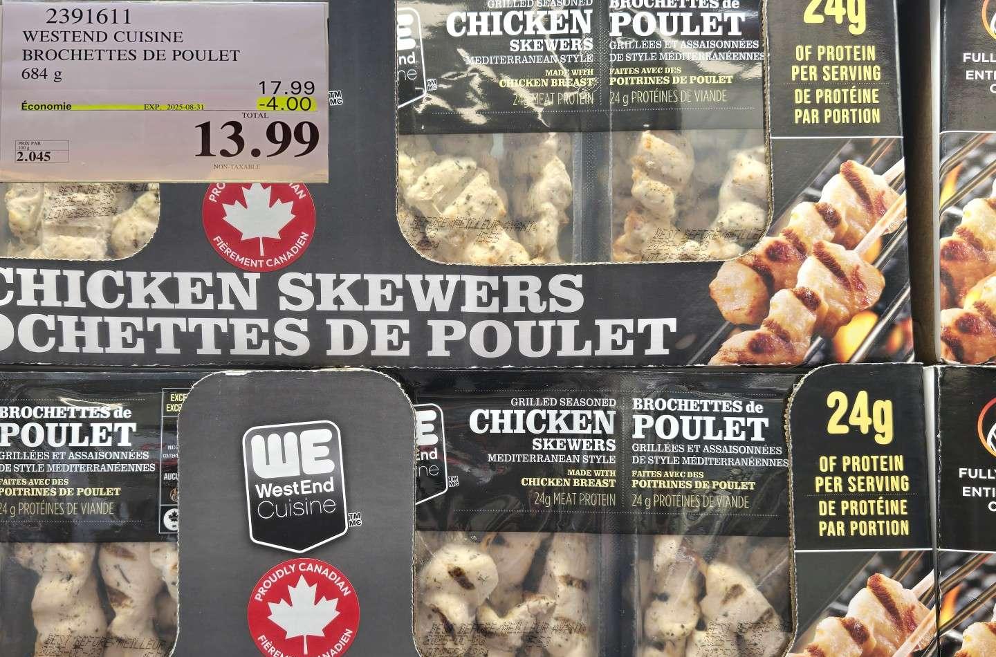 WESTEND CUISINE BROCHETTES DE POULET 684 g at Costco