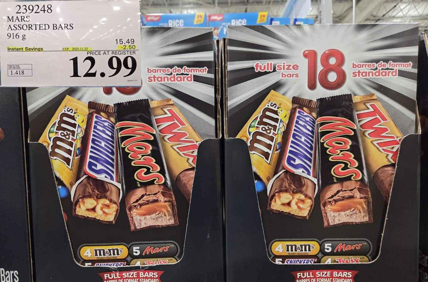 MARS VARIETY PACK 18 PACK at Costco