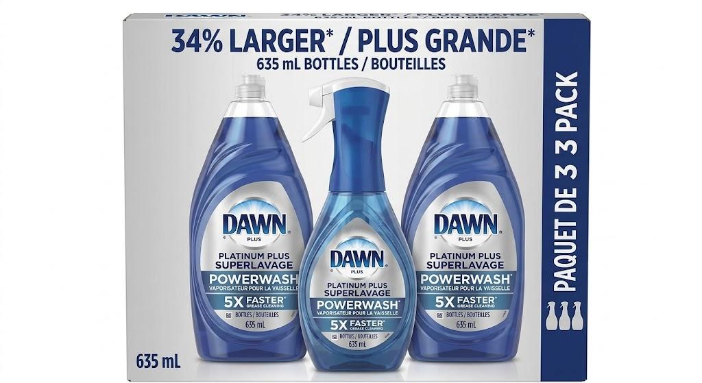 DAWN PLATINUM POWERWASH DISH SPRAY - Costco Canada deal - Save $3.50 - Household Essentials