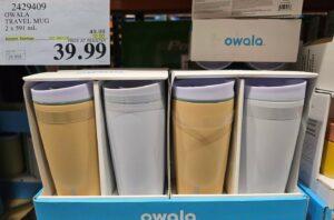OWALA TRAVEL MUG 2 X 591ML - Costco Canada deal - Save $10.00 - Household Essentials
