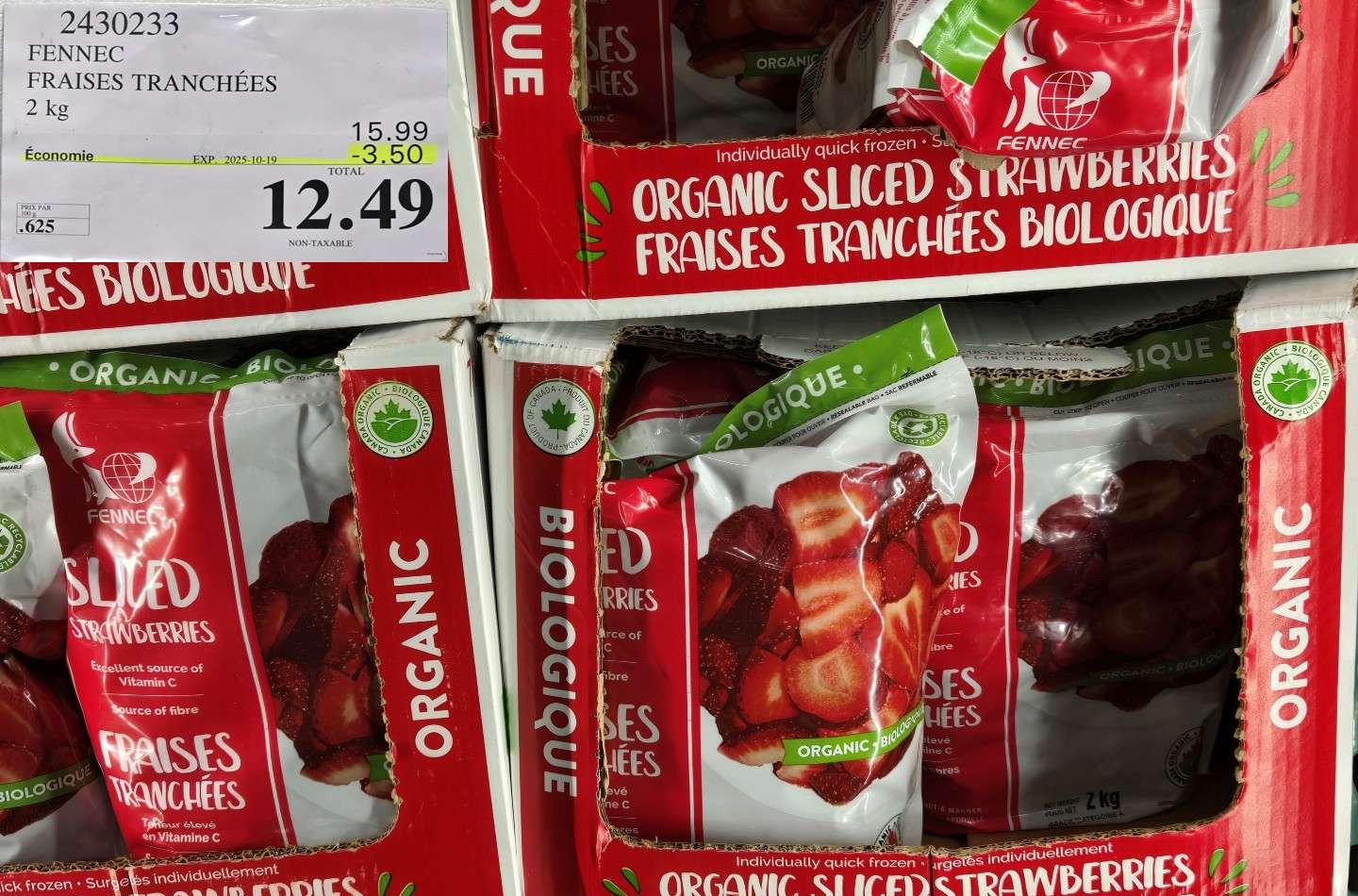 FENNEC FRAISES TRANCHEES at Costco