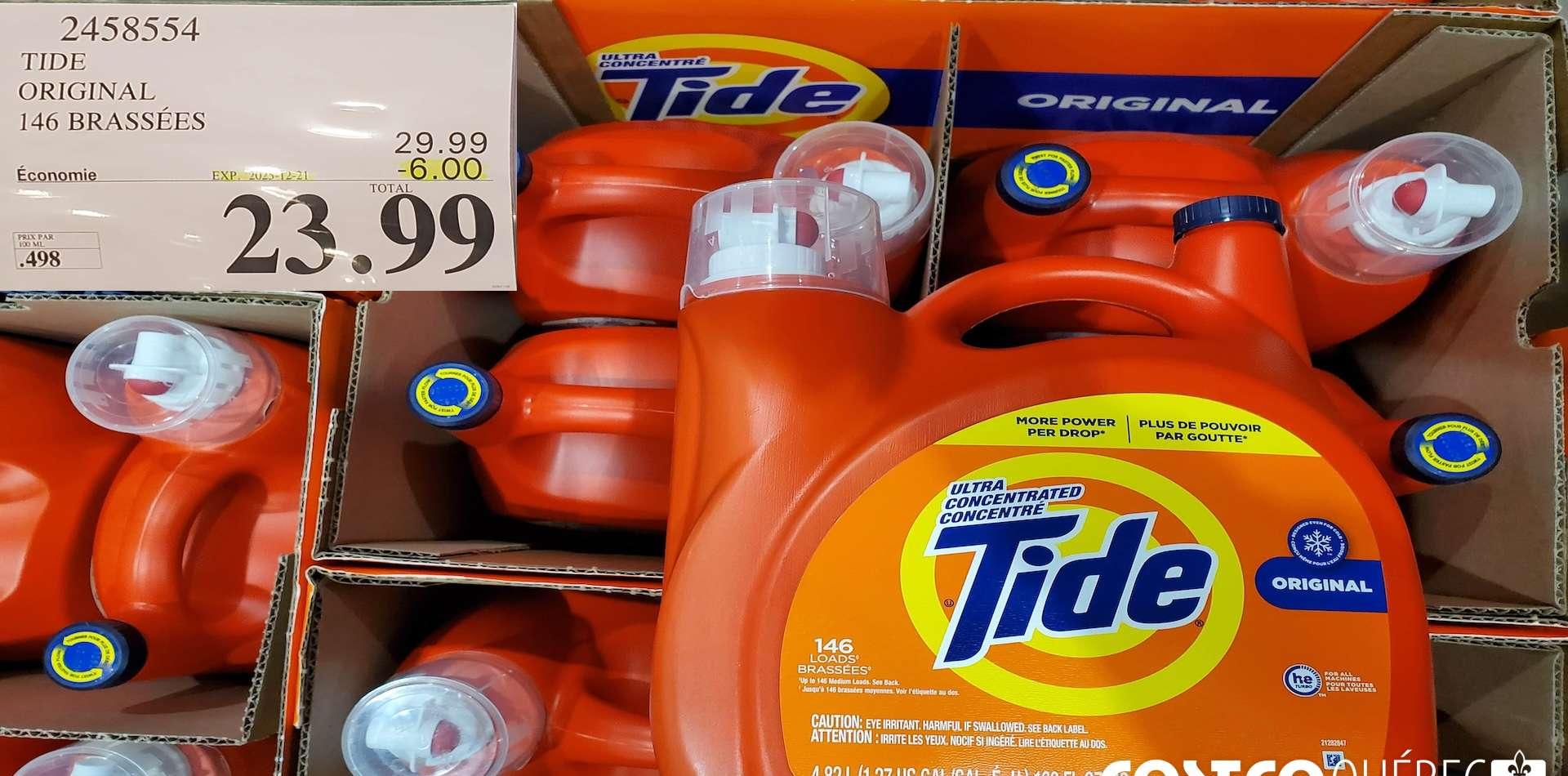 TIDE ORIGINAL 146 BRASSEES at Costco