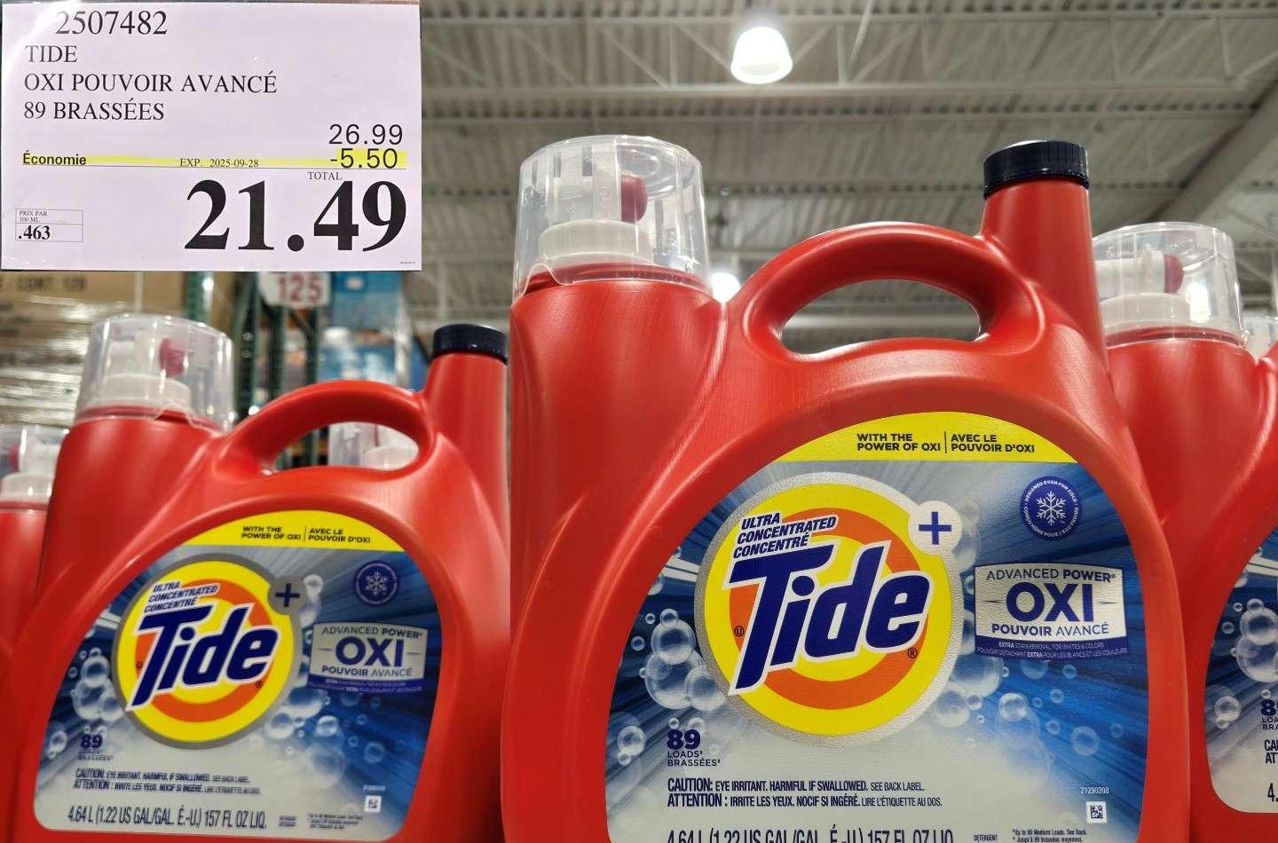 TIDE  ADVANCED POWER 89 BRASSEES at Costco