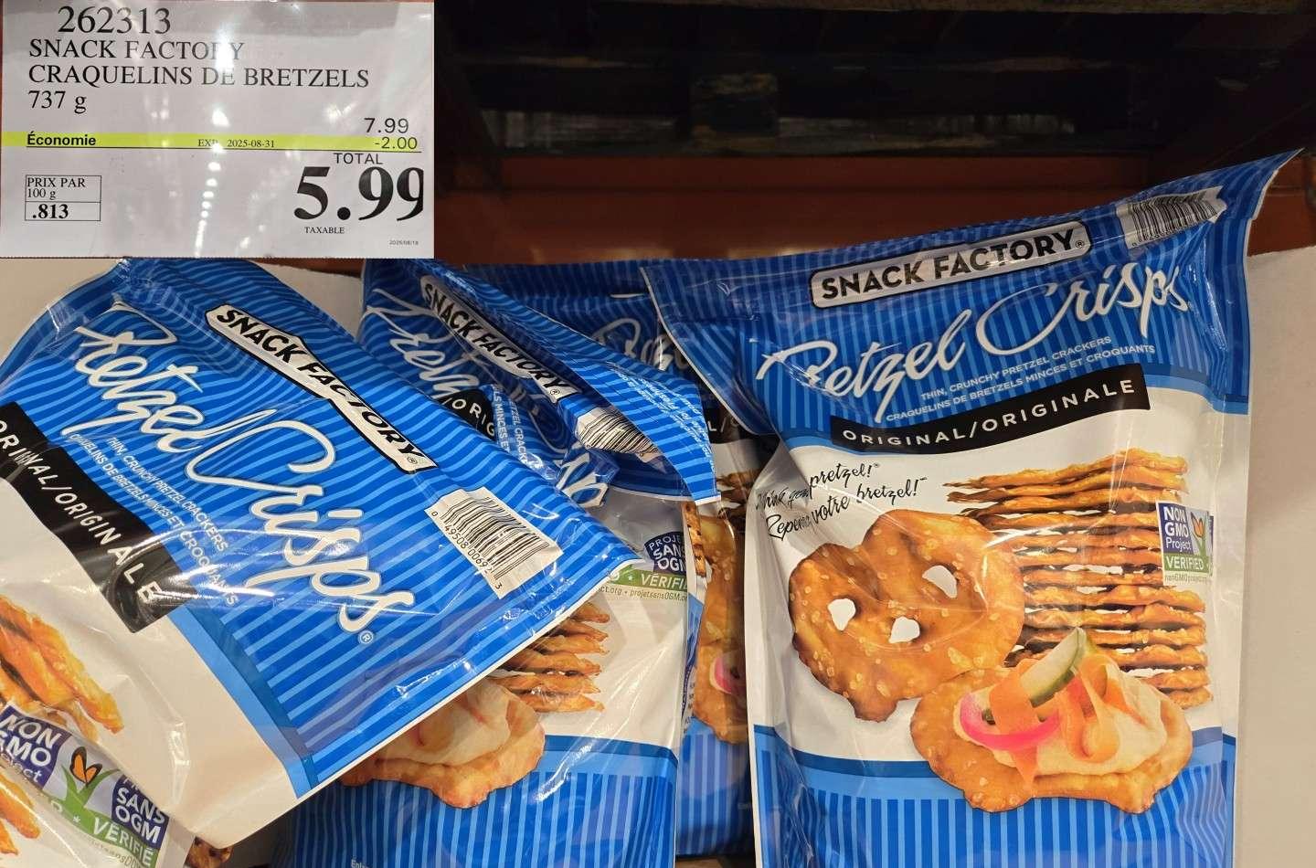 SNACK FACTORY CRAQUELINS DE BRETZELS 737 g at Costco