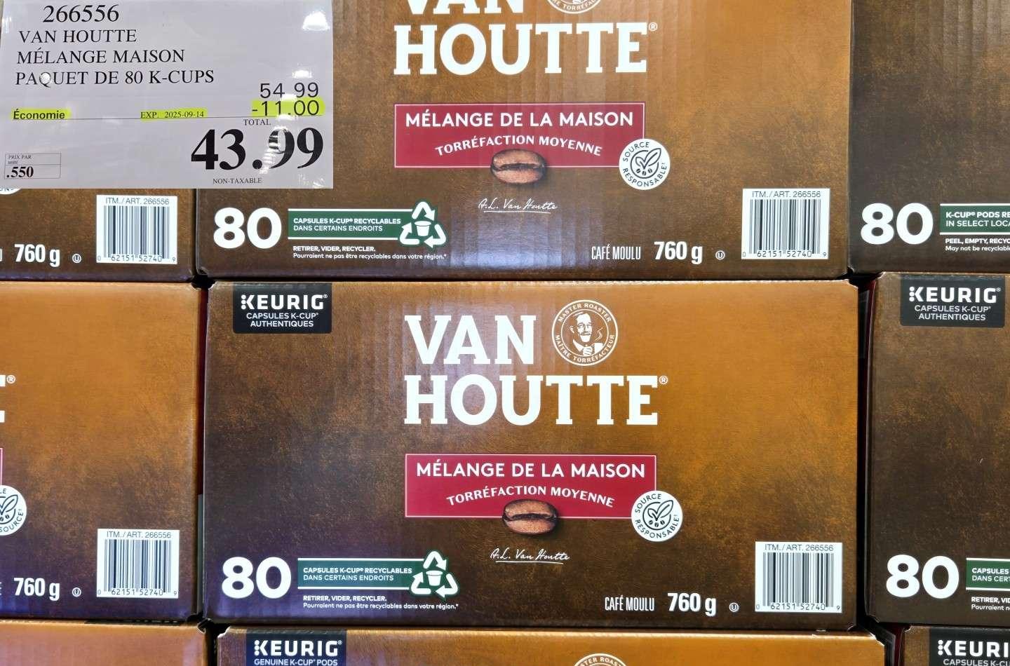 VAN HOUTTE MELANGE MAISON  PAQUET DE 80 K-CUPS at Costco