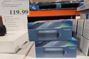 BOSE SOUNDLINK FLEX SPEAKER 2ND GEN BLUE/BLACK at Costco