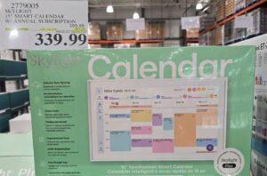 SKYLIGHT 15" SMART CALENDAR W/ ANNUAL SUBSCRIPTION at Costco