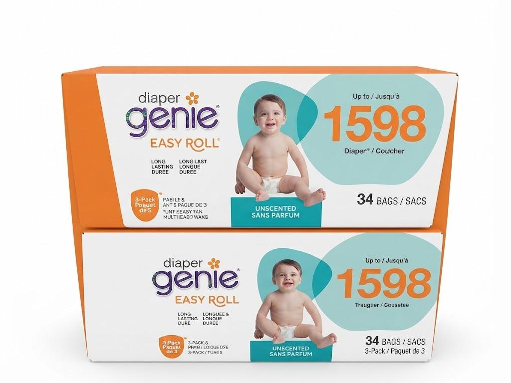 DIAPER GENIE EASY ROLL REFILLS - Costco Canada deal - Save $7.00 - Household Essentials