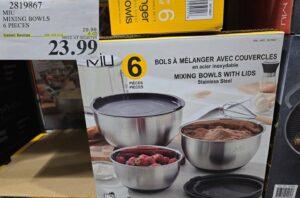 MIU MIXING BOWLS 6 PIECES - Costco Canada deal - Save $6.00 - Home and Kitchen