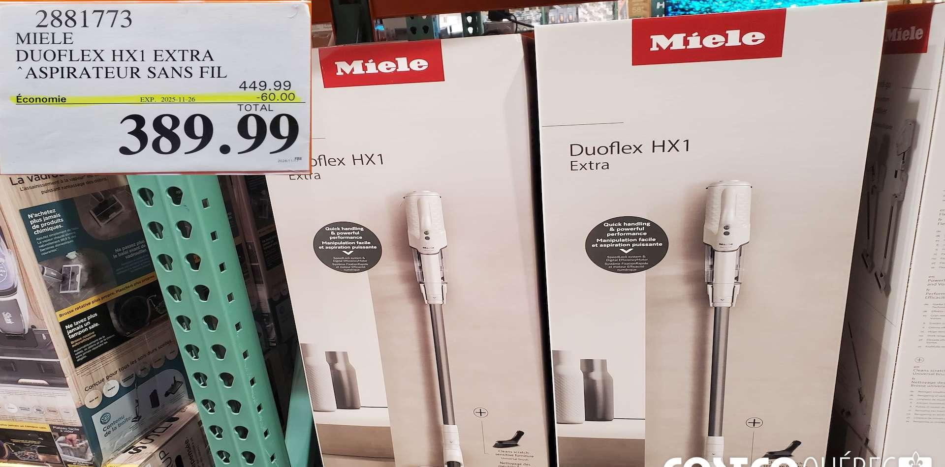 MIELE DUOFLEX HX1 EXTRA ASPIRATEUR SANS FIL at Costco