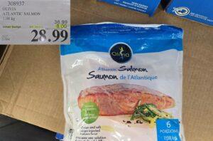 OLIVIA ATLANTIC SALMON 1.08 kg at Costco