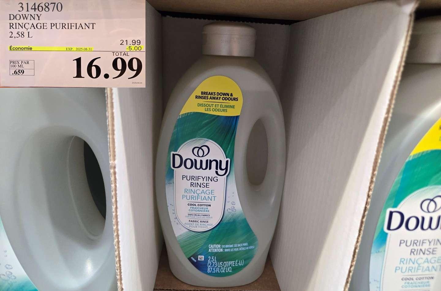DOWNY RINCER PURIFIANT at Costco