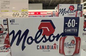 CANADIAN CANS 60 x 355 mL at Costco